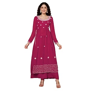 PH POSHAKHUB Women A-Line Nyra Cut Kurta