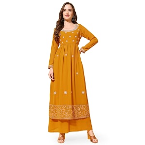 PH POSHAKHUB Women A-Line Nyra Cut Kurta