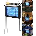 PhatroyYee Solar Bug Zapper, 4500V Mosquito Killer Electric Fly Zapper