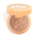 PHFOAY Baking Setting Powder Compact - 0.43 oz, Subtle Shimmer Finish, Baked Formula for Lightweight Glow, Fine Non-Cakey Texture, Suitable for All Skin Types, Daily Makeup & Setting (05#, 0.43 oz)