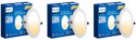 PHILIPS 10W UltraGlow Round 3in1 LED Surface