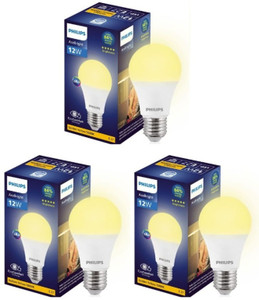 PHILIPS 12 W Basic Round E27 LED