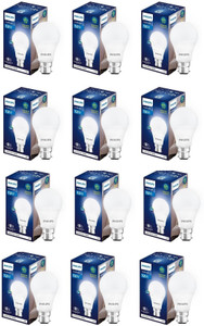 philips 12 w basic standard b22 led bulb white pack of 12