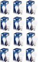 PHILIPS 12 W Basic Standard B22 LED Bulb (White, Pack of 12)