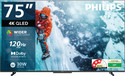 PHILIPS 189 cm (75 inch) QLED Ultra HD (4K) Smart Google TV 2025 Edition