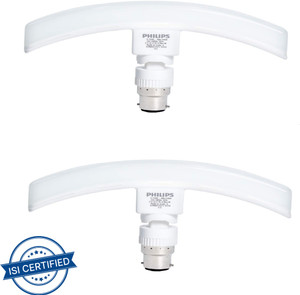 philips 18w b22 t-bulb 18 w 30 cm tube light white pack of 2