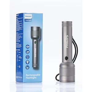 philips 20w torch light 3500mah rechargeable led flashlight 1500 lumens