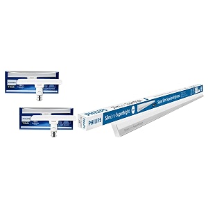 philips 25-watt led battentubelight  slimline superbright compact 4-ft led batten for living room amp bedroom  cool day light amp philips stellar bright 10w b22 led t-bulbcool day light pack of 2