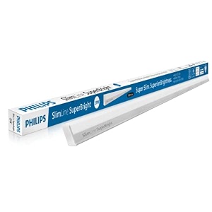 philips 25-watt led battentubelight  slimline superbrightelite compact 4-ft led batten for living room amp bedroom  cool day light pack of 1