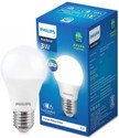 PHILIPS 3 W Basic Round E27 LED Bulb (White)