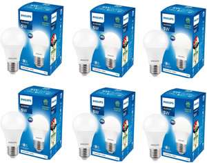 philips 5 w basic round e27 led bulb