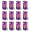 Philips 4-watt Filament Candle LED Bulb | Clear Candle Bulb for Home &amp; Decoration | Bulb Base: E14, Cool White | Pack of 12