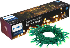 philips 48 leds 10 m green steady string rice lights