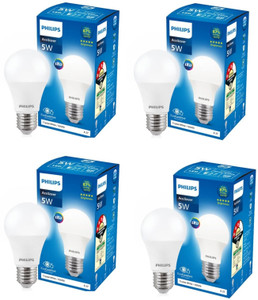 philips 5 w basic round e27 led bulb