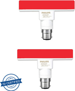 philips 5w b22 t-bulb red 5 w 10 cm tube light
