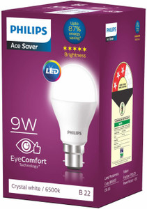 PHILIPS 9 W Basic Round B22 LED