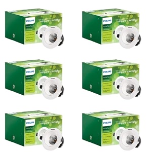 philips astra spot 20-watt led spotlight  led spotlight for display  natural whitepack of 6