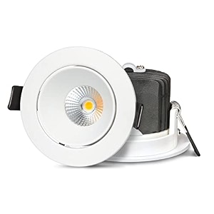 philips astra spot round led light warm white 7-wattsplastic