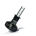 Philips Automotive H3 Ultinon Pro9000 11336U90CWX2 Headlight Bulb for Car 12-24V 20W, PK22s, Pack of 2