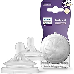 Philips Avent 2 Fast Flow Teats 6m
