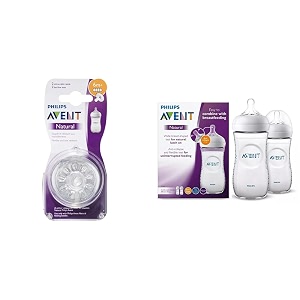 Philips Avent Natural Teat Fast Flow 6