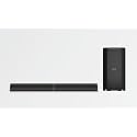 PHILIPS Convertible Soundbar MMS8090B/94 2.1 Channel 80W, Optical-Connectivity Option with Supporting USB, AUX, FM & Remote Control (Black)
