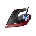 Philips DST6130/40 Steam Iron, Black and Red
