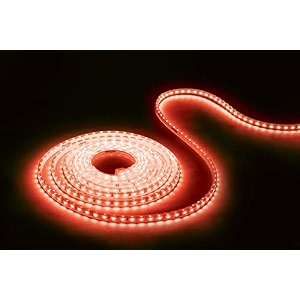 philips flexishine 5 meter plug n play led rope light red - waterproof ip65 rated and flexible