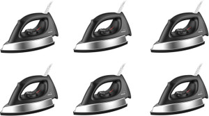 philips gc181 pack of 6 1000 w dry iron black