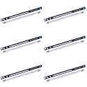Philips Gleam Glow 30W LED Batten Light WW + WW | 2-in-1 Switchable Warm White &amp; Cool Day Light | High Brightness Energy Efficient LED Tube | Slim Design for Home &amp; Office | Pack of 6