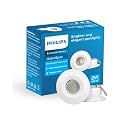 PHILIPS Astra Spot 2-watt LED Spotlight || LED Spotlight for Display || Cutout:35mm || Natural White,Pack of 1-Polycarbonate