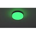 PHILIPS Polycarbonate Rimless Full Glow 6-Watt Round led Surface Downlighter | Surface led Downlight for Ceiling | Led Ceiling Light for Home &amp; Hall | Green, Pack of 1