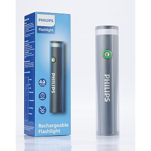 philips portable torch rechargeable 400 lumens torch light amp camping light
