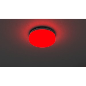 philips rimless full glow 6-watt round led surface downlighter for ceiling  home amp hall light  red pack of 6