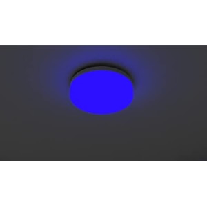 philips rimless full glow 6-watt round led surface downlighter for ceiling  home amp hall light  blue pack of 6