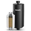 PHILIPS Shower Filter, Reduces Chlorine & Heavy Metals, AWP1775BK/37