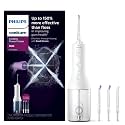 Philips Sonicare Cordless Power Flosser 3000, 4 Nozzles, White