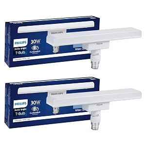 philips stellar bright 30w b22 led t-bulb3000lmcool day light pack of 2