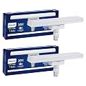 Philips Stellar Bright 30W B22 LED T-Bulb,3000lm,Cool Day Light, Pack of 2