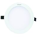 Philips Ultra Slim Plus 15-Watt Recessed LED Panel (Warm Light, Round, White))