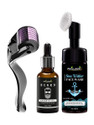 Phillauri Men's Care Combo (Derma Roller + Beard Growth Oil + Foaming Face Wash) (1 Items in the set)