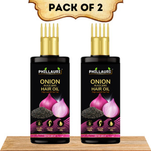 phillauri onion black seed hair oil for hair regrowth and hair fall control hair oil 200 ml