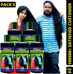 phillauri organic ayurveda adivasi hair growth oil and long hair oil foe women and men hair oil 500 ml