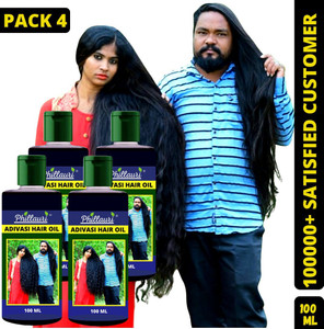 phillauri organic ayurveda adivasi hair growth oil and long hair oil foe women and men hair oil 400 ml