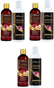 phillauri black seed oil ultimate hair care kit shampoo  hair oil 6 items in the set