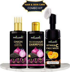 phillauri red onion hair oil shmapoo