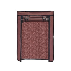 shoe rack cover for home only for 9-layer portable foldable shoe stand non woven zipper fabric cover
