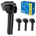 PHILTOP 4 Pack Ignition Coil UF526 Fit for Saab 9-3 9-3X
