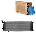 PHILTOP CU1193 Radiator 31"Core Compatible With 1991-2001 Cherokee 1991-1992 Comanche (Exc. Post Office Vehicle)