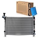 PHILTOP CU13007 Automotive Car Radiator for Core Width 27-1/2 "